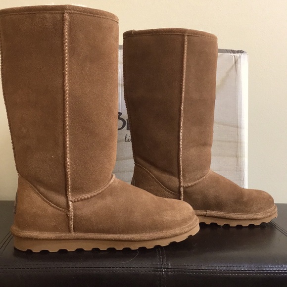 BEARPAW Suede Tall Boots - Picture 3 of 16